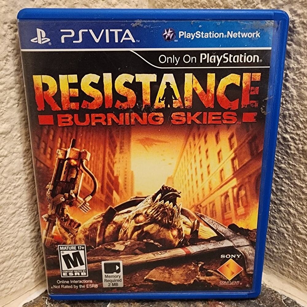 Game - Resistance: Burning Skies (CIB) - PSVita
